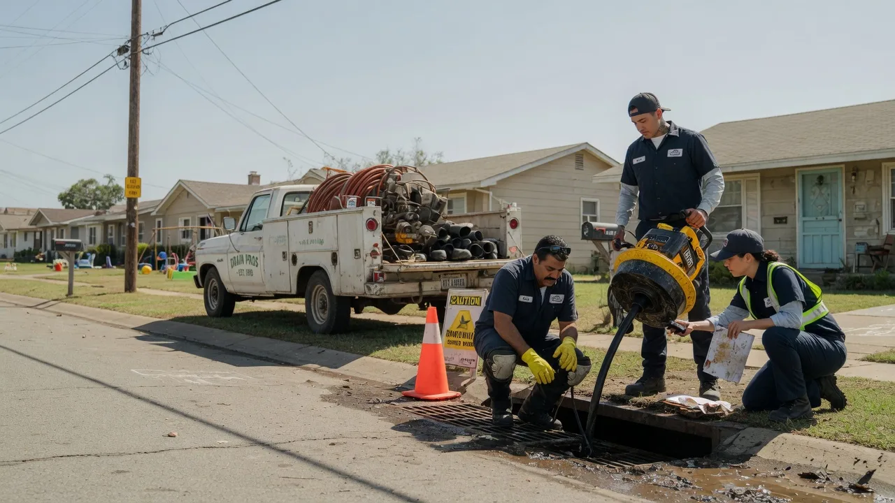 Drain Cleaning in Poolville, TX near me
